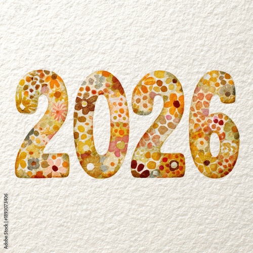 Colorful 2026 Year