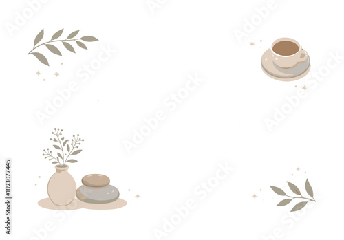 Organic Paper Texture. Natural paper background. Organic paper texture with gentle unevenness and soft tonal variation, creating a warm and tactile feeling.