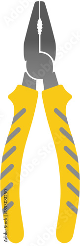 Pliers Hand Tool Vector Illustration