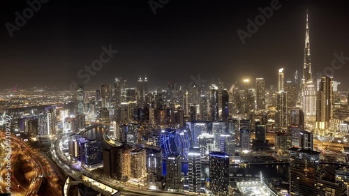 Wallpaper Mural dubai skyline from a high vantage point  Torontodigital.ca