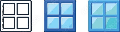 Organizational clarity context represented by a window icon with clean divisions suggesting openness, visibility, and clear
