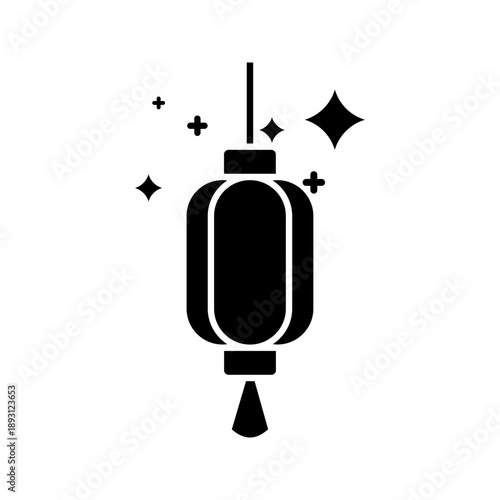 Traditional chinese lantern line icon. linear style sign for mobile concept and web design. Chinese paper lantern outline vector icon. Symbol, logo illustration. Pixel perfect vector graphics