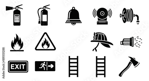 set of medical icons