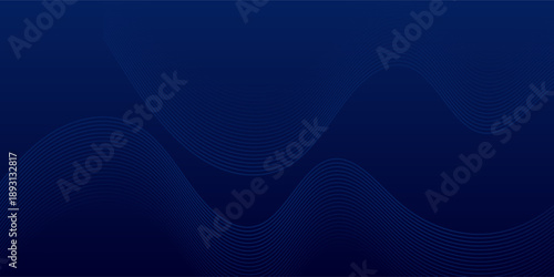 Premium background with diagonal dark blue lines pattern. Vector horizontal template for contemporary formal invitation, prestigious gift certificate, digital luxury business banner, luxury voucher.