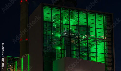 Natural gas power plant with combined heat and power – security of supply and high efficiency – prepared for conversion to hydrogen