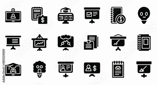Business and Office Icons for Professional Workflow