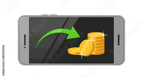 Seamless mobile finance transfer success for digital earnings