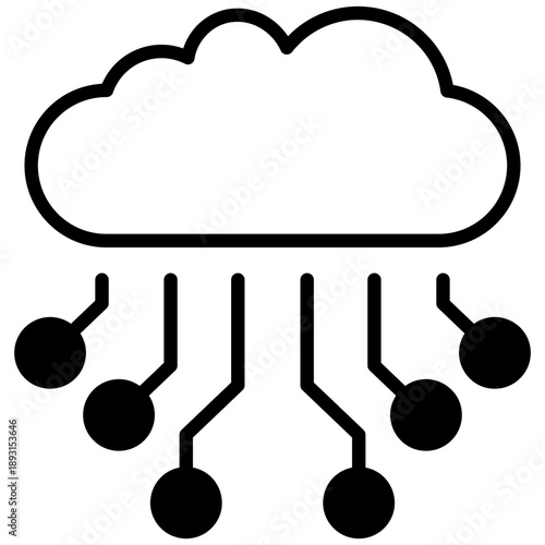 Cloud Computing Icon