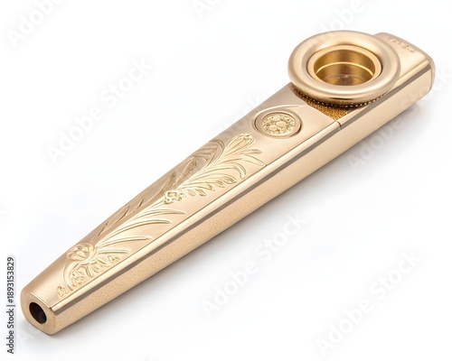 kazoo with white background.