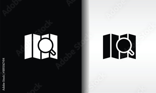 Map Vector, Icon Or Logo Sign Isolated Symbol Illustration