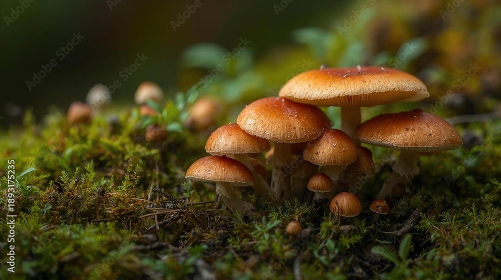 Fototapeta premium mushroom in the forest