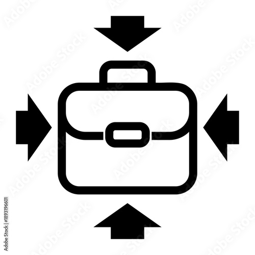 workaholic Line Icon