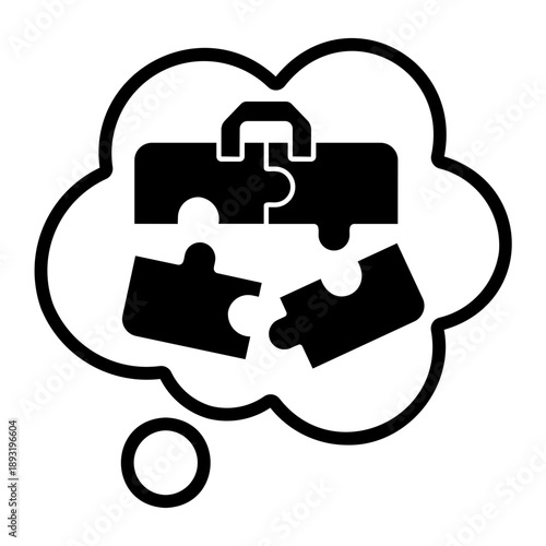 workaholic Line Icon