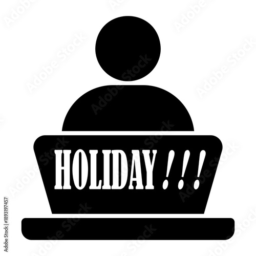 workaholic Solid icon