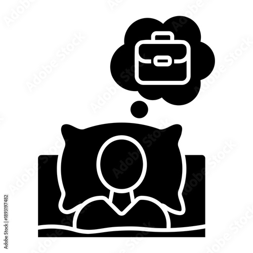 workaholic Solid icon