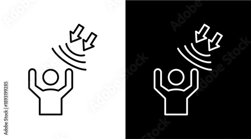 Resilience  White Icon Set Design