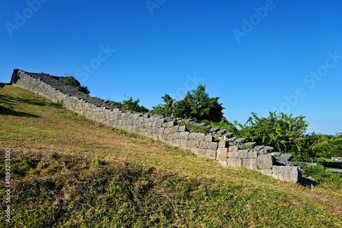 Uruma City, Okinawa Prefecture, Japan, Katsuren Castle Ruins (World Heritage Site)