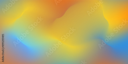Abstract pastel gradient sky colors. Blurry blue and orange gradient colors. Soft pastel rainbow colors. Sunset or sunrise atmosphere background.eps,10
