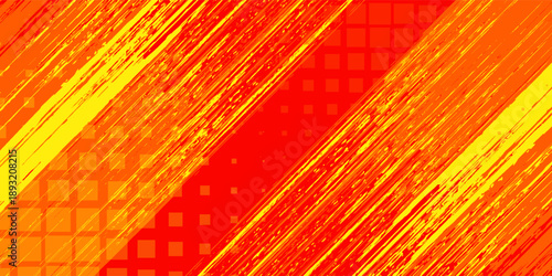 Abstract Sports Background with Orange and Red Gradient Brushstrokes dirty, layout,