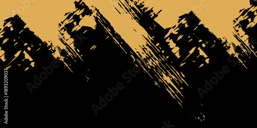 Abstract White and Gold Brush Texture Background with Halftone Effect. vector, design, modern art simple noise