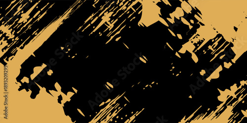 Abstract White and Gold Brush Texture Background with Halftone Effect. vector, design, modern