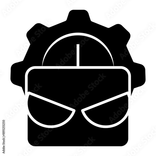 robot Solid icon