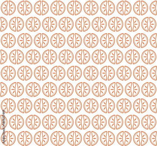 vector seamless pattern with circles