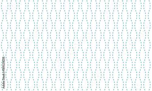 立涌文様のシンプルな破線シームレスパターン（ベクター）