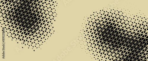 Stars Modern Halftone Geometry Pattern Vector Smooth Camber Border Blue Abstract Background. Checkered Faded Particles Curve Line Subtle Texture. eps 10