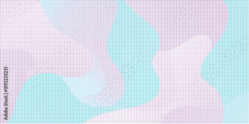 Abstract pastel colored background with pixelated pattern and soft shapes 