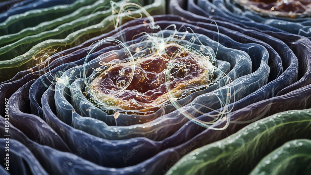 Obraz premium Cellular Tissue Patterns