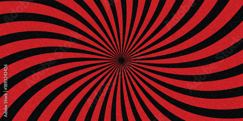 Retro Swirl Background - Hypnotic reed and orange Twirl