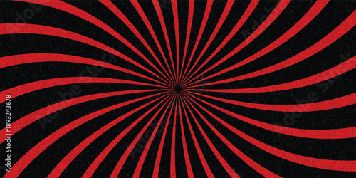 Retro Swirl Background - Hypnotic reed and orange Twirl