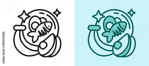 Low Sugar Food whitegreen icon