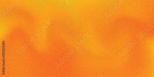 Color gradient dark grainy background, orange gold yellow vibrant abstract on black, noise texture effect