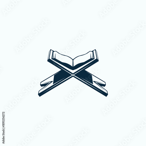 Quran icon vector. Trendy flat quran icon from religion collection isolated on white background. Vector illustration can be used for web and mobile graphic design, logo, eps10
