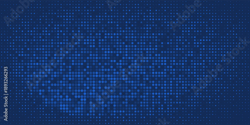 Abstract blue halftone circle futuristic. design art vector modern eps10