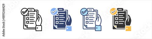 Review Icon Set Multiple Style Collection