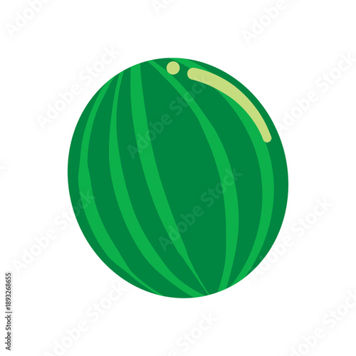 Watermelon simple vector illustration