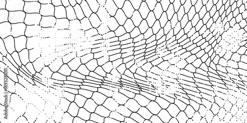 Curved net pattern. Seamless design for sportswear or equipment like soccer goals, volleyball nets, basketball hoops, hockey nets, and athletic gear. eps 10