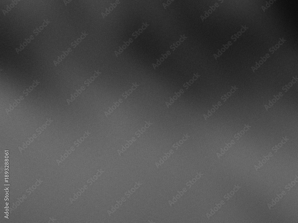 Obraz premium Monochrome abstract gradient texture with vintage film noise.