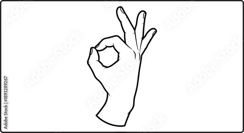 Hand gesture indicating perfection or approval with fingers forming a circle.