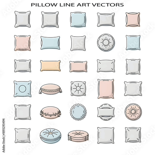 Soft Pillow on Comfortable Bed for Rest and Relaxation