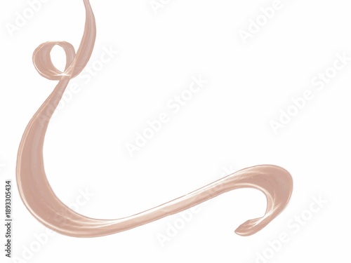 リボンのラインフレーム