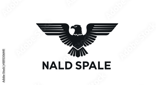 Nald Spale Eagle Logo Design.