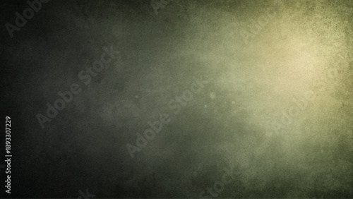 Dark and moody abstract background with subtle shades of green and gold
