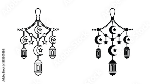 Vintage Black and White Earring Designs
