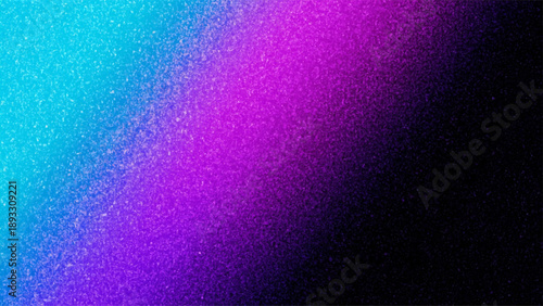 Abstract gradient background transitioning from vibrant blue and purple to black.