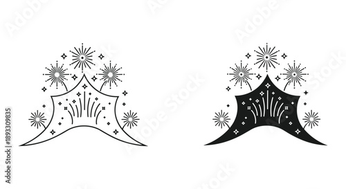 Elegant Snowflake Headpiece Designs