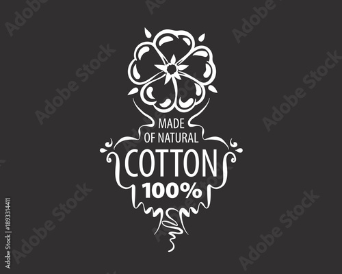 Luxurious textile insignia featuring detailed filigree work, Refined cotton badge showcasing ornate detailing and sophisticated design elements for branding